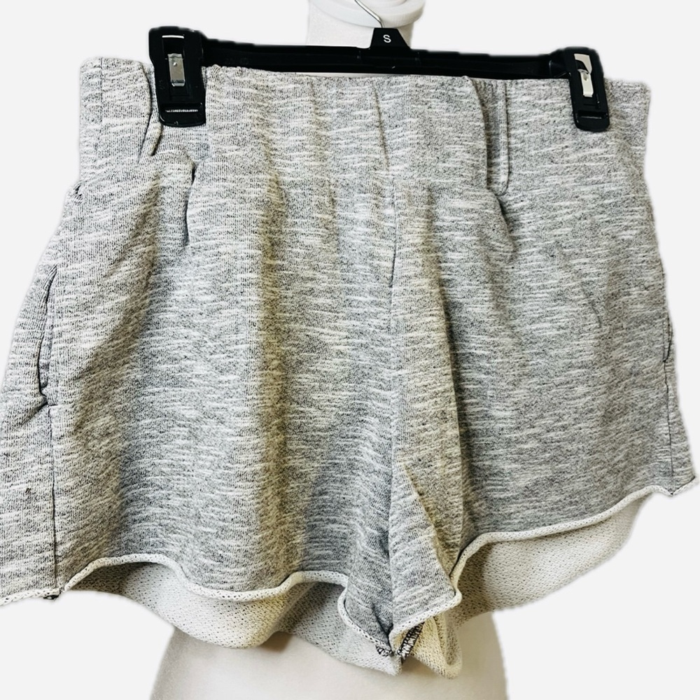 Free People Heather Gray Lounge Shorts